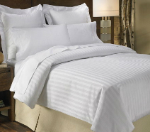 white bed sheets for hotels